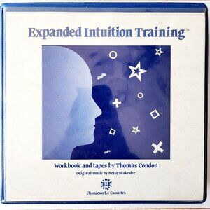 1987 Expanded Intuition Training Audiobook Cassette w/ Book Box Set Condon E31